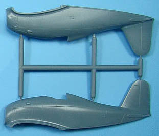 AML 72027 1:72 Fiat G.50 Finnish version with resin skis and injection canopy. Plastic parts from FLY