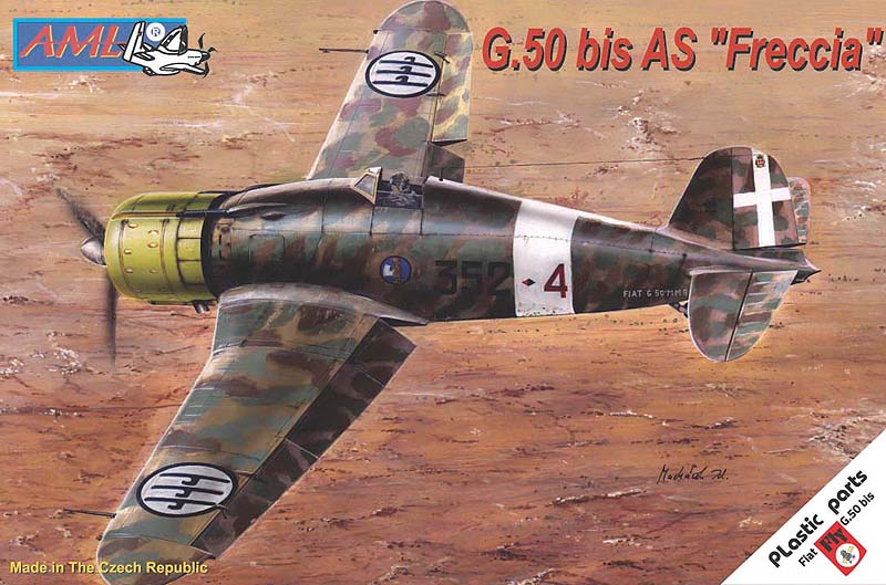 AML 72031 1:72 Fiat G.50 bis AS 'Freccia' + detail set