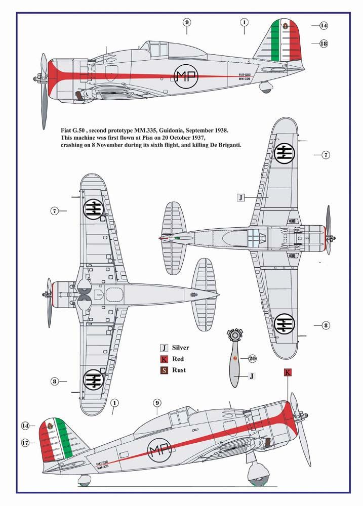 AML 72047 1:72 Re-released! Fiat G.50 Freccia over Italian Sky. includes injection canopy. Plastic parts from FLY