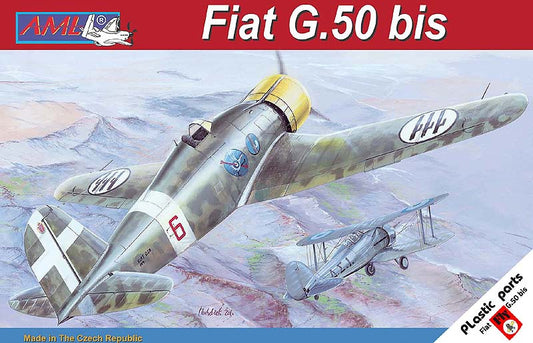 AML 72056F 1:72 Fiat G.50bis 'Over Balkan's Sky' with injection canopy (ex-FLY kit)