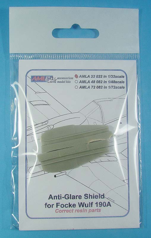 AML A32032 1:32 Anti-Glare Shield for Focke-Wulf Fw-190A