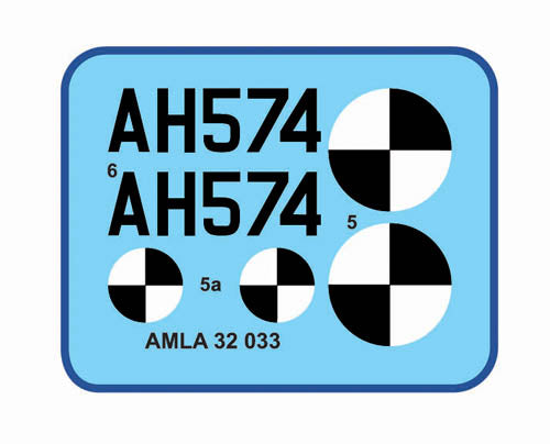AML A32033 1:32 Bell Airacobra Mk.I, AH574 for Royal Navy tests