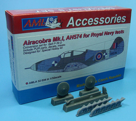AML A32033 1:32 Bell Airacobra Mk.I, AH574 for Royal Navy tests