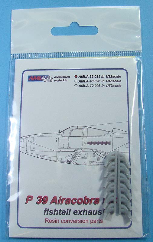AML A32035 1:32 Bell P-39 Airacobra Mk.I fishtail exhaust