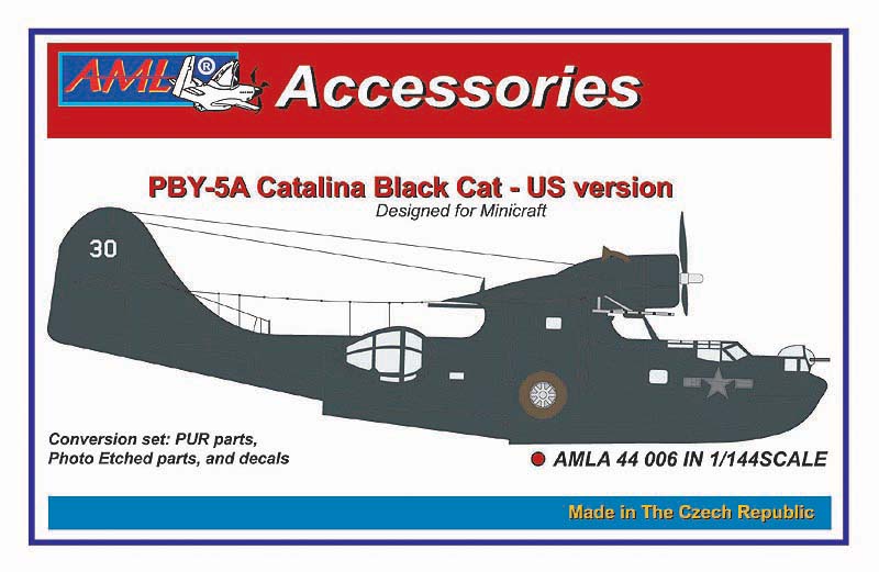 AML A44006 1:144 Consolidated PBY-5A Catalina Black Cat - US version