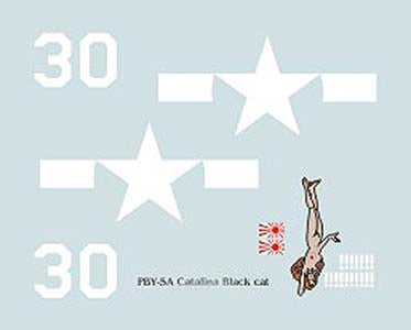 AML A44006 1:144 Consolidated PBY-5A Catalina Black Cat - US version