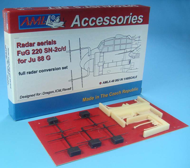 AML A48062 1:48 FuG 220 SN-2c/d Radar aerials for the Junkers Ju-88G-6