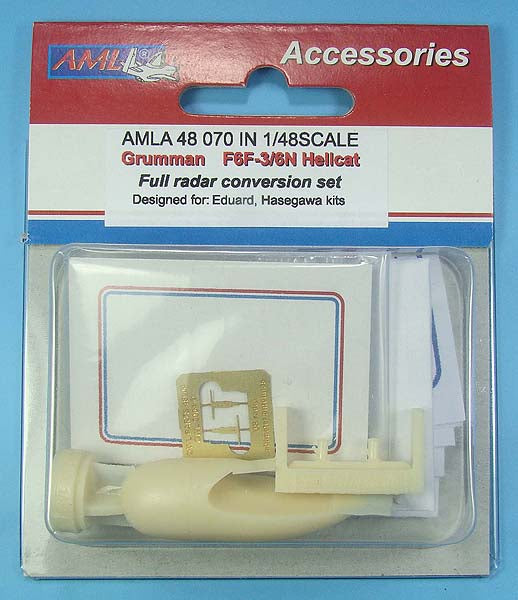 AML A48070 1:48 Full radar conversion set for the Grumman F6F-3/6N Hellcat