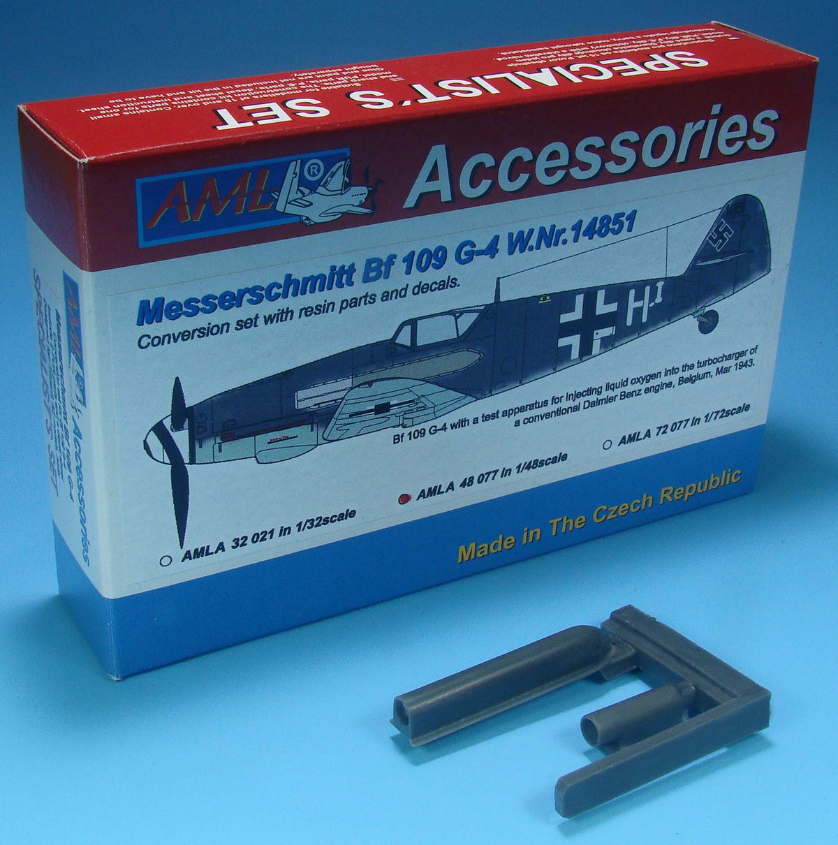 AML A48077 1:48 Messerschmitt Bf-109G-4 W.Nr14851