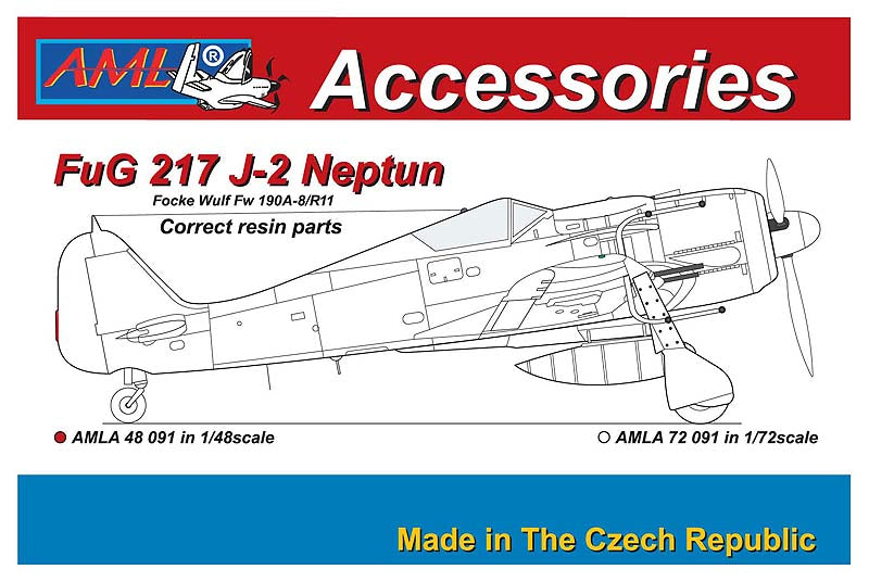 AML A48091 1:48 Focke-Wulf Fw-190A-8/R11 with FuG 217 J-2 Neptun