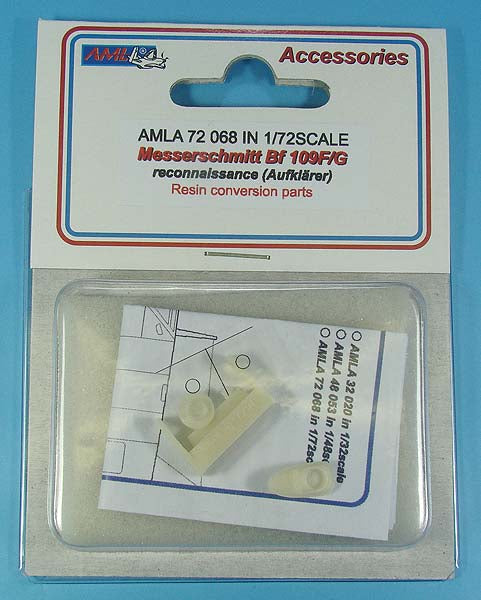 AML A72068 1:72 Messerschmitt Bf-109F/Bf-109G reconnaissance (Aufklarer)