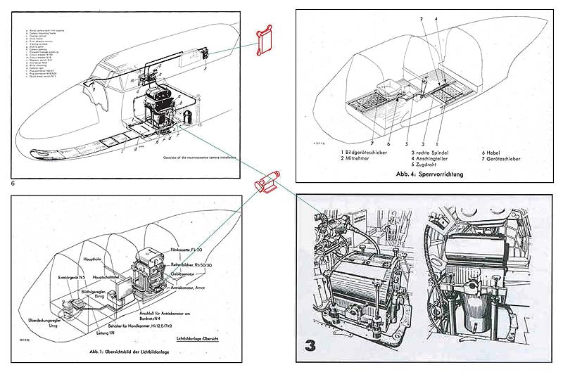 AML A72080 1:72 Luftwaffe Camera RB 50/30 with rack