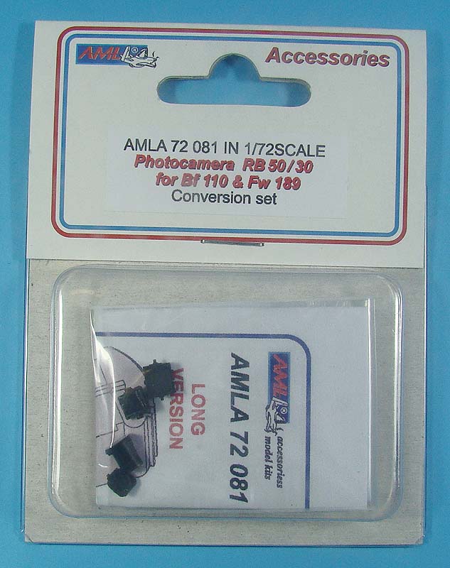 AML A72081 1:72 Luftwaffe Camera RB 50/30 for Messerschmitt Bf-110 & Focke-Wulf Fw-189