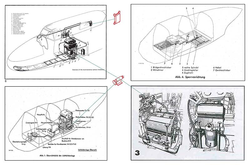 AML A72081 1:72 Luftwaffe Camera RB 50/30 for Messerschmitt Bf-110 & Focke-Wulf Fw-189