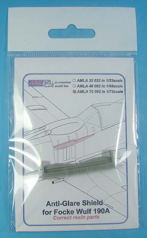 AML A72082 1:72 Anti-Glare Shield for Focke-Wulf Fw-190A