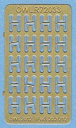 AML A72090 1:72 Radar aerials FuG 202/212 for Heinkel He-219 V6-V11