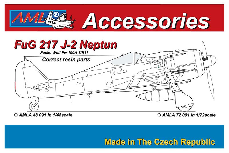 AML A72091 1:72 Focke-Wulf Fw-190A-8/R11 with FuG 217 J-2 Neptun