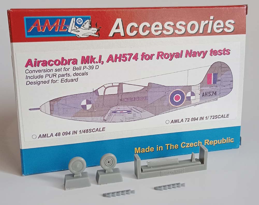 AML A72094 1:72 Bell Airacobra Mk.I AH574 for Royal Navy tests