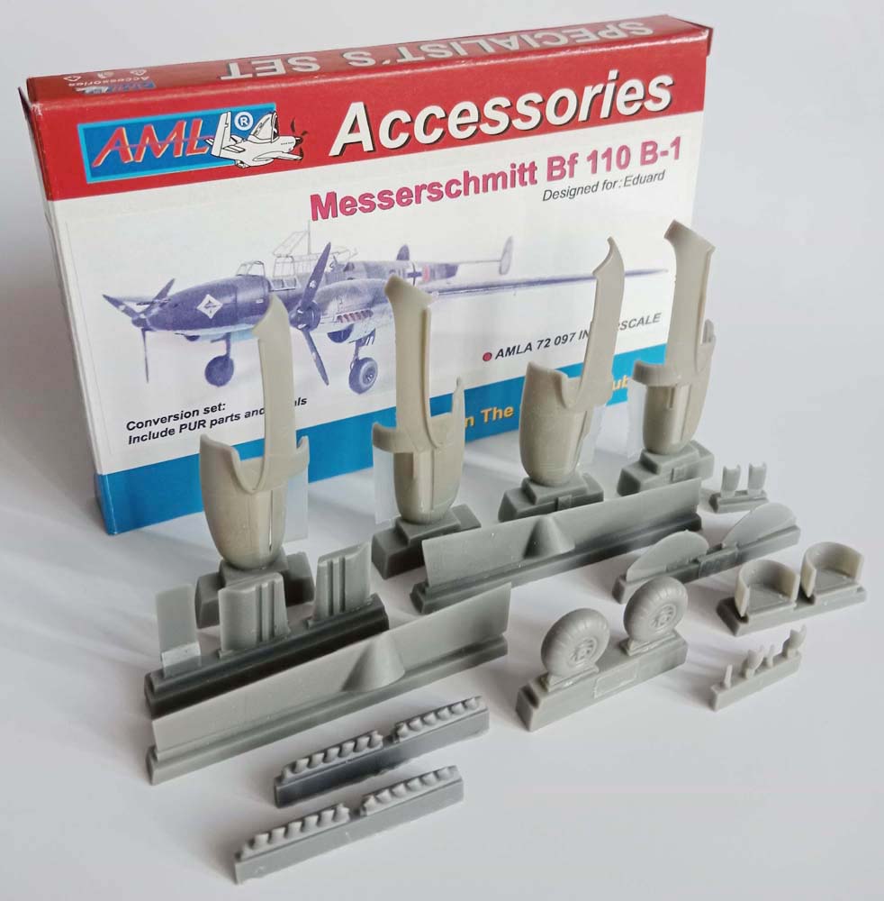 AML A72097 1:72 Messerschmitt Bf-110B-1 ' The conversion set