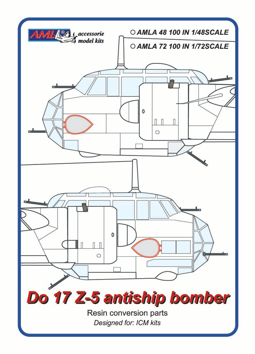 AML A72100 1:72 Dornier Do-17Z-5