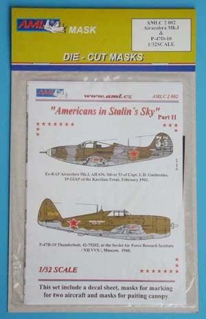 AML C2002 1:32 P-39 Airacobra Mk.I and P-47D-10 In Stalins Sky part 2.