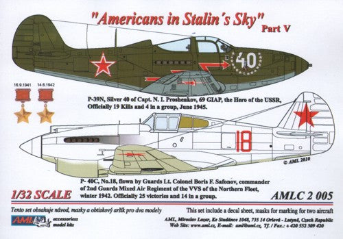 AML C2005 1:32 Americans in Stalin's Sky, Part V Masks