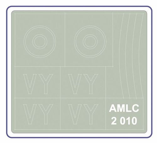AML C2010 1:32 Supermarine Spitfire Mk.IXC 2 decal versions : VY Includes decals for 2 aircraft. National Insignia and Canopy paint masks