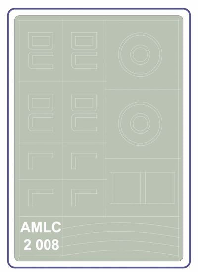 AML C2011 1:32 Supermarine Spitfire Mk.IXC 2 decal versions : DU-L. Includes decals for 2 aircraft. National Insignia and Canopy paint masks