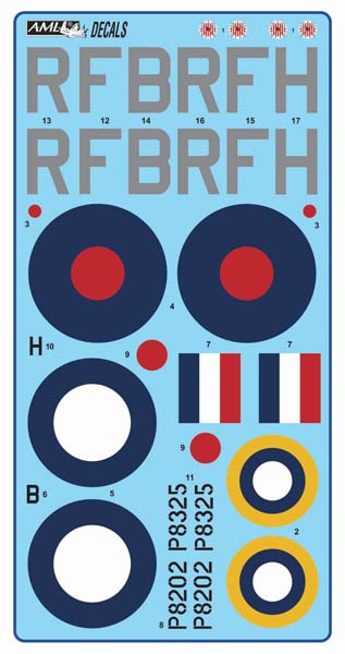AML C2021 1:32 303 Squadron RAF, Supermarine Spitfire Mk.IIb, flown a Czech pilot Sgt.J.Balejka