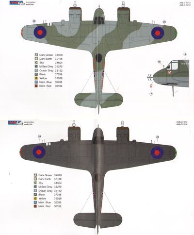 AML C8019 1:48 Bristol Beaufighter Mk.VIF X8005 (EW-R)