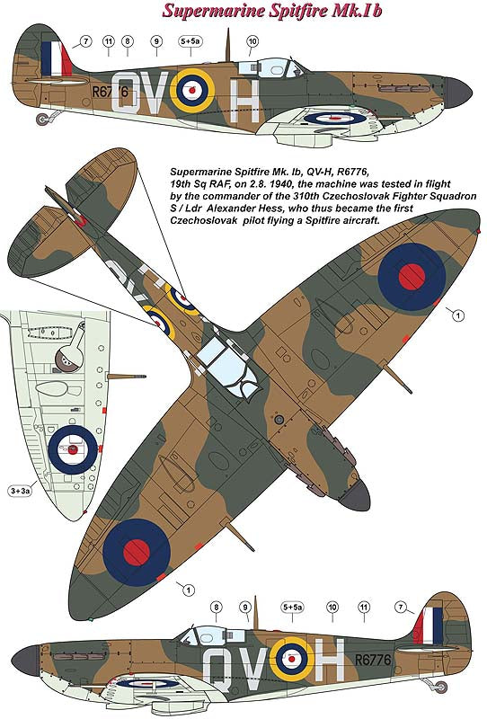 AML C8043 1:48 Czechoslovak commanders in RAF