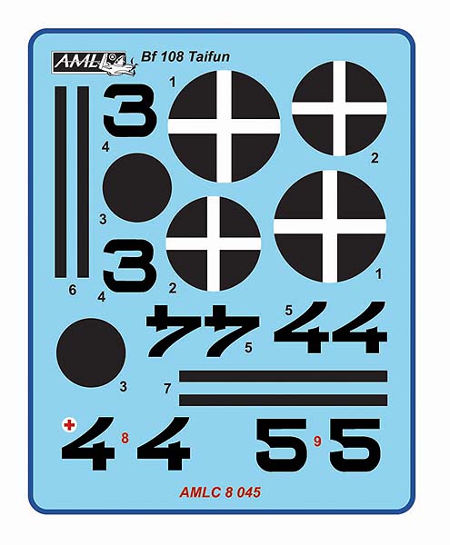 AML C8045 1:48 Messerschmitt Bf-108B-1 Condor Legion in Spain 1937/1938