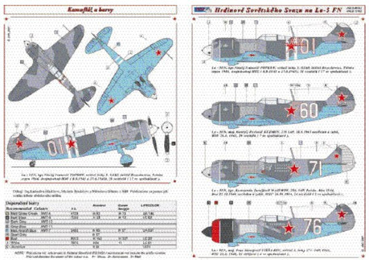 AML D48012 1:48 Lavochkin La-5FN Ptt 2