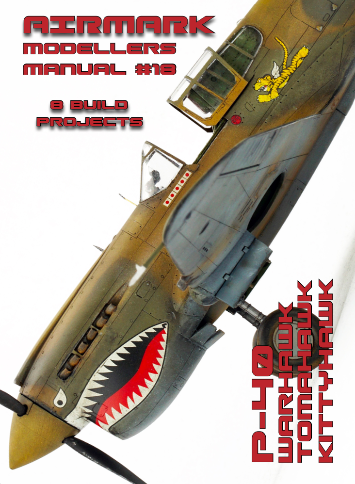 Airmark 18 Curtiss P-40 Hawks - by Andy Evans. Modellers Manual series