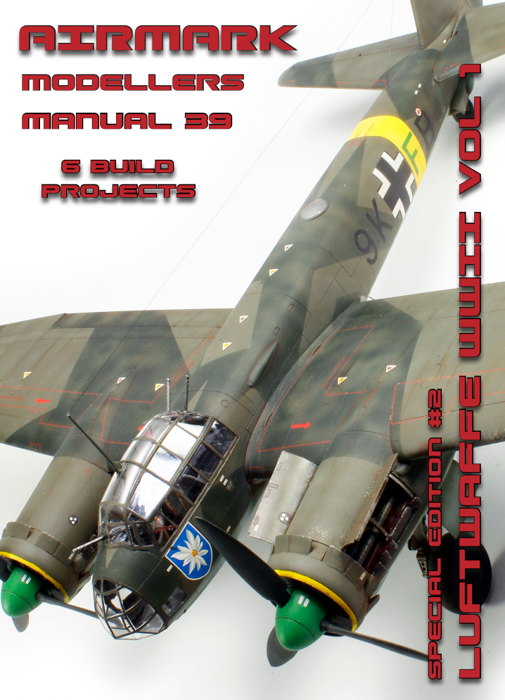 Airmark 39  Luftwaffe WWII volume 1 Modellers Manual with 6 build projects