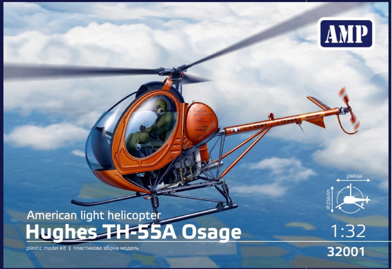 AMP 32001 1:32 Hughes TH-55A Osage American Light Helicopter