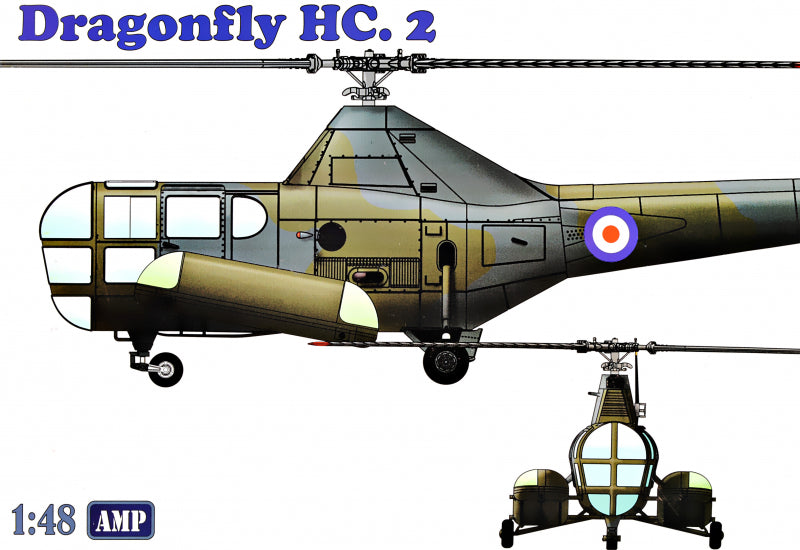 AMP 48003 1:48 Westland WS-51 'Dragonfly' HC.2 Rescue