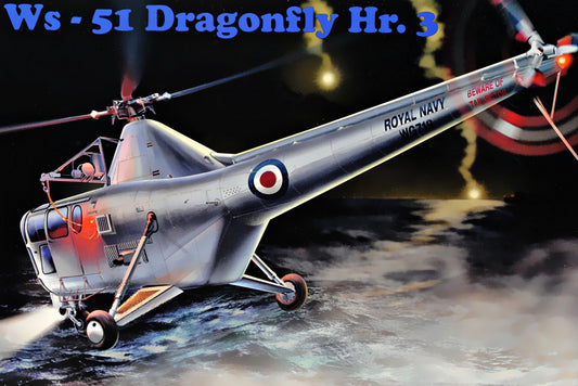 AMP 48004 1:48 Westland WS-51 Dragonfly Hr.3