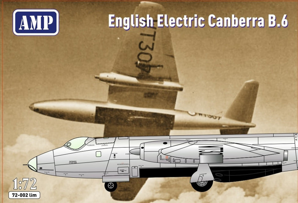 AMP 72-002LIM 1:72 English-Electric Canberra B.6