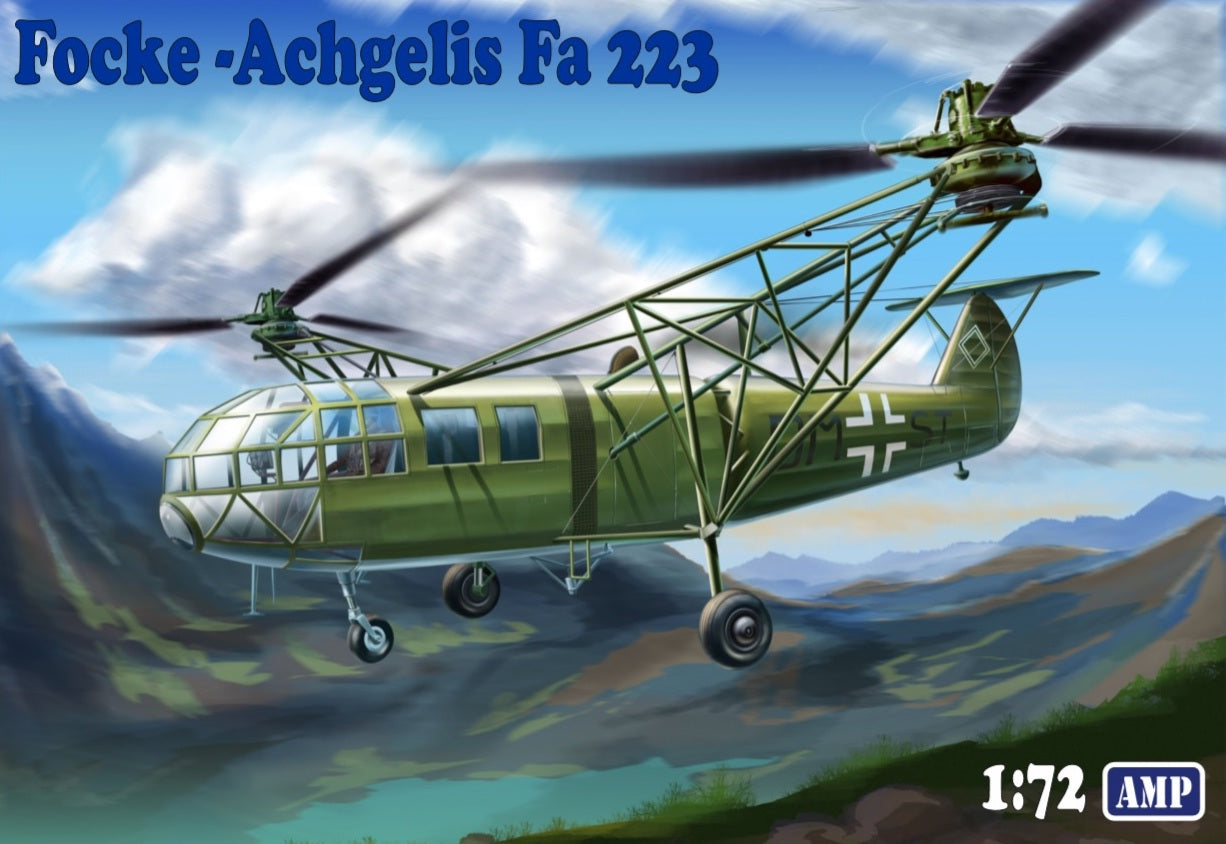 AMP 72003 1:72 Focke-Achgelis Fa-223 Luftwaffe