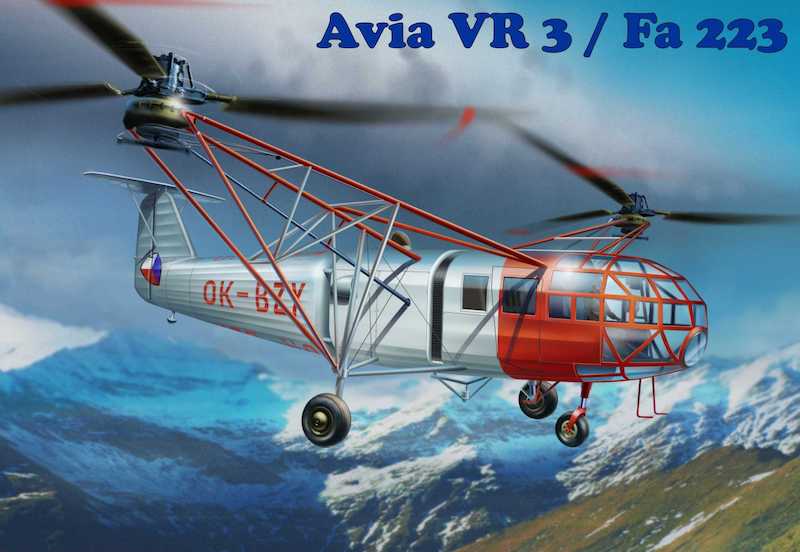 AMP 72005 1:72 Avia VR-3 / Fa-223