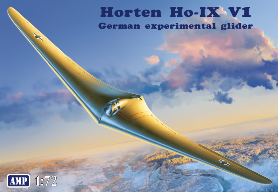 AMP 72007 1:72 Horten Ho-IX V1 German Experimental Glider