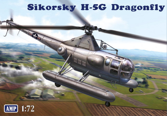 AMP 72008 1:72 Sikorsky H-5G Dragonfly on Floats