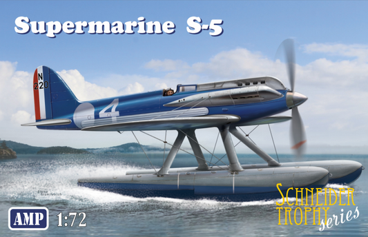 AMP 72009 1:72 Supermarine S.5 Floatplane Schneider Trophy Series