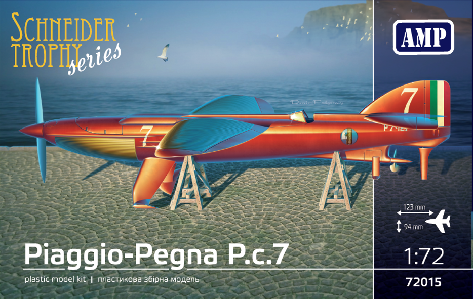 AMP 72015 1:72 Piaggio-Pegna PC.7 Schneider Trophy Series