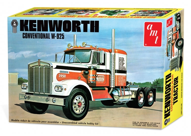 AMT 1021 1:25 Kenworth Conventional W925 'Moving On' Semi Trucker