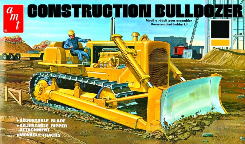 AMT 1086 1:25 Construction Site Bulldozer