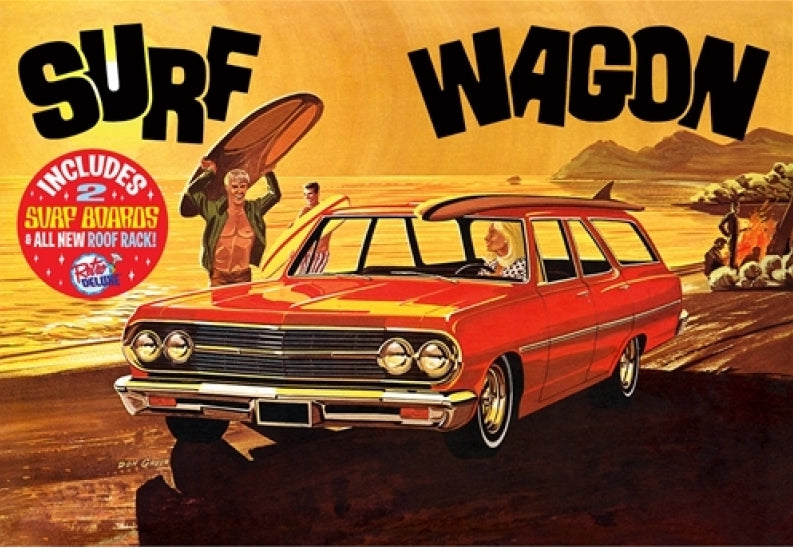 AMT 1131 1:25 1965 Chevrolet Chevelle Surf Wagon