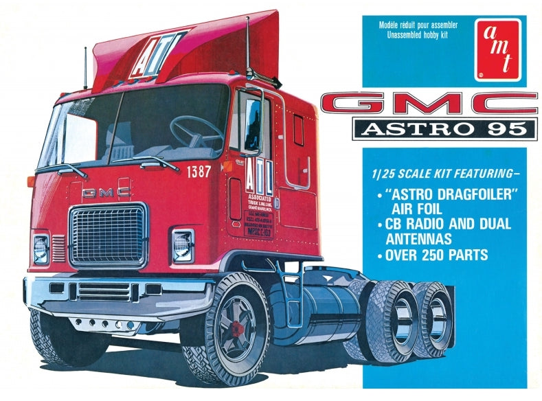 AMT 1140 1:25 GMC Astro 95 Semi Tractor