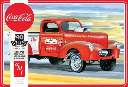 AMT 1145 1:25 1940 Willys Pickup Gasser (Coca-Cola)